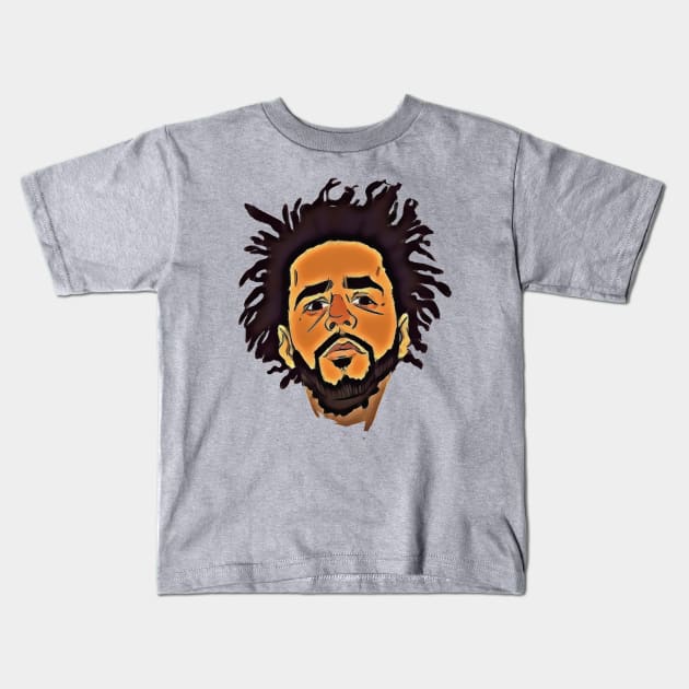 rapper j Kids T-Shirt by Kiwil crewRep